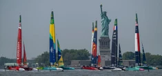 El F50 español lidera el GP de SailGP de Nueva York tras la primera jornada
