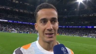 Lucas Vázquez: "La primera parte no hicieron prácticamente nada y la segunda, se encontraron la victoria"