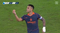 El polémico gesto de Lautaro Martínez a Conte que ha encendido el debate en Italia