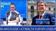 El alcalde de Bilbao lamenta "cómo alguien puede disfrutar rompiendo un semáforo"
