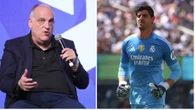 Tebas planta cara a Courtois: “No hay necesidad...”