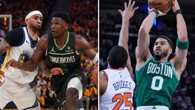 Minnesota sufre para ganar a unos Warriors sin Curry; Los Celtics recuperan sensaciones contra los Knicks