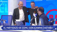 Así ha sido el saludo en El Partidazo de COPE entre Salvador Gomar y Rafael Louzán, candidatos a presidir la RFEF