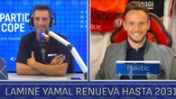 Rakitic, sobre la renovación de Lamine: "Es como si se hubiera ganado otro título"