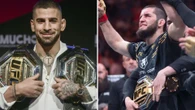 Islam Makhachev reta a Ilia Topuria: "Es marketing pero..."