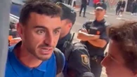 Juan Iglesias se encara con unos aficionados del Getafe que insultaron a David Soria: "No vuelvas a insultar a un compañero..."
