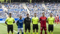 El Zaragoza muestra su malestar contra los árbitros