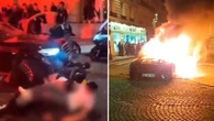 A los hinchas del PSG se les fue de las manos la celebración: Saqueos, incidentes, 3 heridos y 43 detenidos