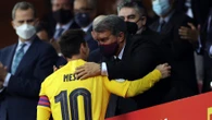 Laporta confía en "hacerle a Messi el gran homenaje que se merece"