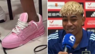 Las deportivas Louis Vuitton de 1.000 euros favoritas de Lamine Yamal, como confesó a Juanma Castaño