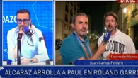 Ferrero, en COPE: "Entre Djokovic y Sinner, prefiero al serbio para una final"