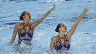 Iris Tió y Lilou Lluís, oro del dúo libre de natación artística