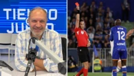 Pedro Martín, analista arbitral de Tiempo de Juego, le pone un '3' al colegiado del Getafe-Real Madrid Munuera Montero después de la "expulsión rigurosa" a Nyom por su acción con Vinicius