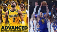 Indiana culmina el sorpasso en el Este; los Thunder sobreviven al mejor Jokic