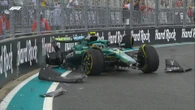 Fernando Alonso, sobre su accidente: "Es secundario, nunca teníamos que haber estado luchando con Lawson"