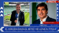 Ángel Haro responde al tuit del Sevilla: "Felicito al Sevilla por quedarse en 1ª"
