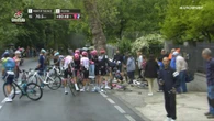 Neutralizada la etapa del Giro tras una caída masiva en el pelotón
