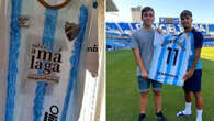 El gran gesto de un jugador del Málaga con un hincha que no tenía dinero para comprarse su camiseta