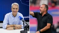La pregunta que se hace Manolo Lama viendo el corte de mangas de Hansi Flick: "¿Para quién era?"