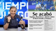 Las primeras palabras de Paco González tras el ascenso del Oviedo a Primera: "Tantos años de travesía por el infierno..."
