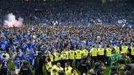 LaLiga denuncia la invasión de campo en Oviedo y los cánticos contra Gijón