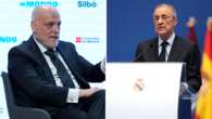 El nuevo 'dardo' que manda Javier Tebas a Florentino Pérez a raíz de las polémicas arbitrales: 