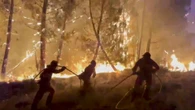 Incendios en Ourense, León, Zamora, Huelva, Cádiz y Extremadura, en directo: última hora de los fuegos que dejan dos muertos y heridos