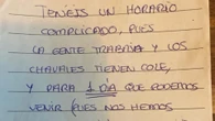 Cuelga una nota al encontrarse un bar cerrado en festivo y la decisión se le acaba volviendo en contra por este motivo: "¿Perdón?"