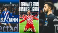 Stuani seguirá en el Girona; Pacheco y Brian Oliván abandonan el Espanyol