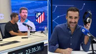 El 'revés' de Simeone a Juanma Castaño cuando le pregunta por el juego del Barça: "¿Y si vos estuvieras en la SER?"