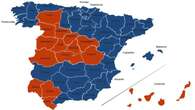 Este es el mapa con los puntos donde puedes cargar tu coche eléctrico si viajas este puente de la Inmaculada: Provincia por provincia