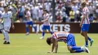 Barrios sufre una lesión muscular y se pierde el estreno del Atlético en pretemporada