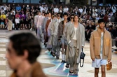 Louis Vuitton traded drama for quiet luxury with Pharrell Williams' latest menswear line