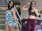 A 42-year-old woman gained weight from early menopause and a stressful job. She lost over 60 pounds with 3 habits.