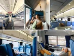I've spent 95 hours on Amtrak trains in 5 different classes, from coach to a bedroom. The best deal was a premium cabin.