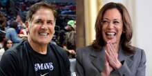 Mark Cuban and other business titans are trying to woo conservative-leaning swing voters to support Kamala Harris