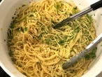 I made Ina Garten's 3-ingredient pasta, and it was the easiest 10-minute dinner