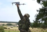 Ukrainian soldiers are being trained for bomb-dropping drones &mdash; with water balloons