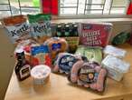 I spent $50 at Aldi to host a barbecue for 4 people. My budget got us plenty of meat and sides, plus a case of beer. 