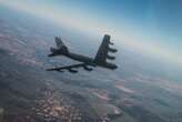 B-52 bomber crew picks up award for pulling their plane out of life-threatening 'catastrophic' failures at 1,200 feet