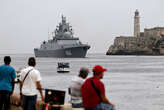 Russia says the US doesn't have any reason to worry about the nuclear submarine and the massive warship its navy has cruising off the coast of Cuba