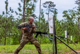 US Army Ranger School soldiers are fixing bayonets as they train for brutal future fights