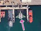 Huge US military 'Manta Ray' sea drone spotted on Google Earth at California naval base