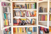 I'm a professional declutterer. Even I struggle to let go of books.