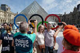 Photos show how the Olympics affected tourism in Paris