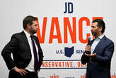 Potential Trump running mate JD Vance and Donald Trump Jr. have become so close that they text or talk on a 'nearly daily' basis: NYT