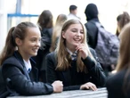 I'm a British mom living in the US. In the UK kids get a shorter summer break and have mandatory uniforms.