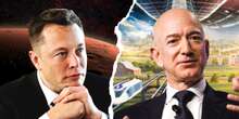 Elon Musk and Jeff Bezos are arguing again with their rival rocket companies. It's the latest in a 15-year feud.