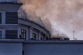 A Russian Iskander missile struck Ukraine's Cabinet building, but photos indicate its warhead failed to detonate