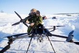 Drones are key to protecting the Arctic where humans can't, but getting them to work in the cold is a challenge